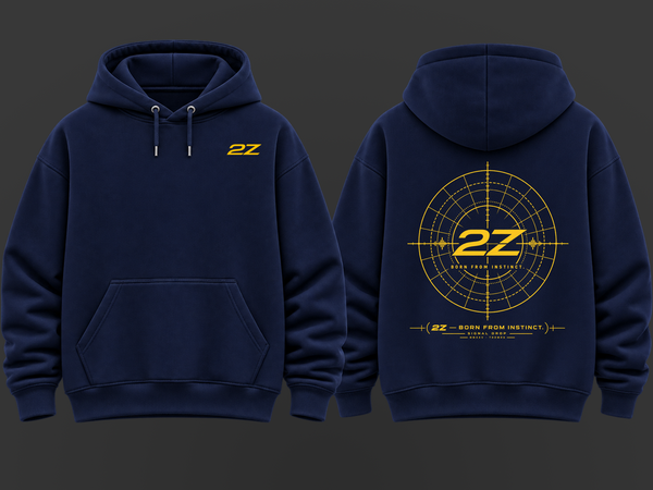 SIGNAL — COBALT | Hoodie Oversize