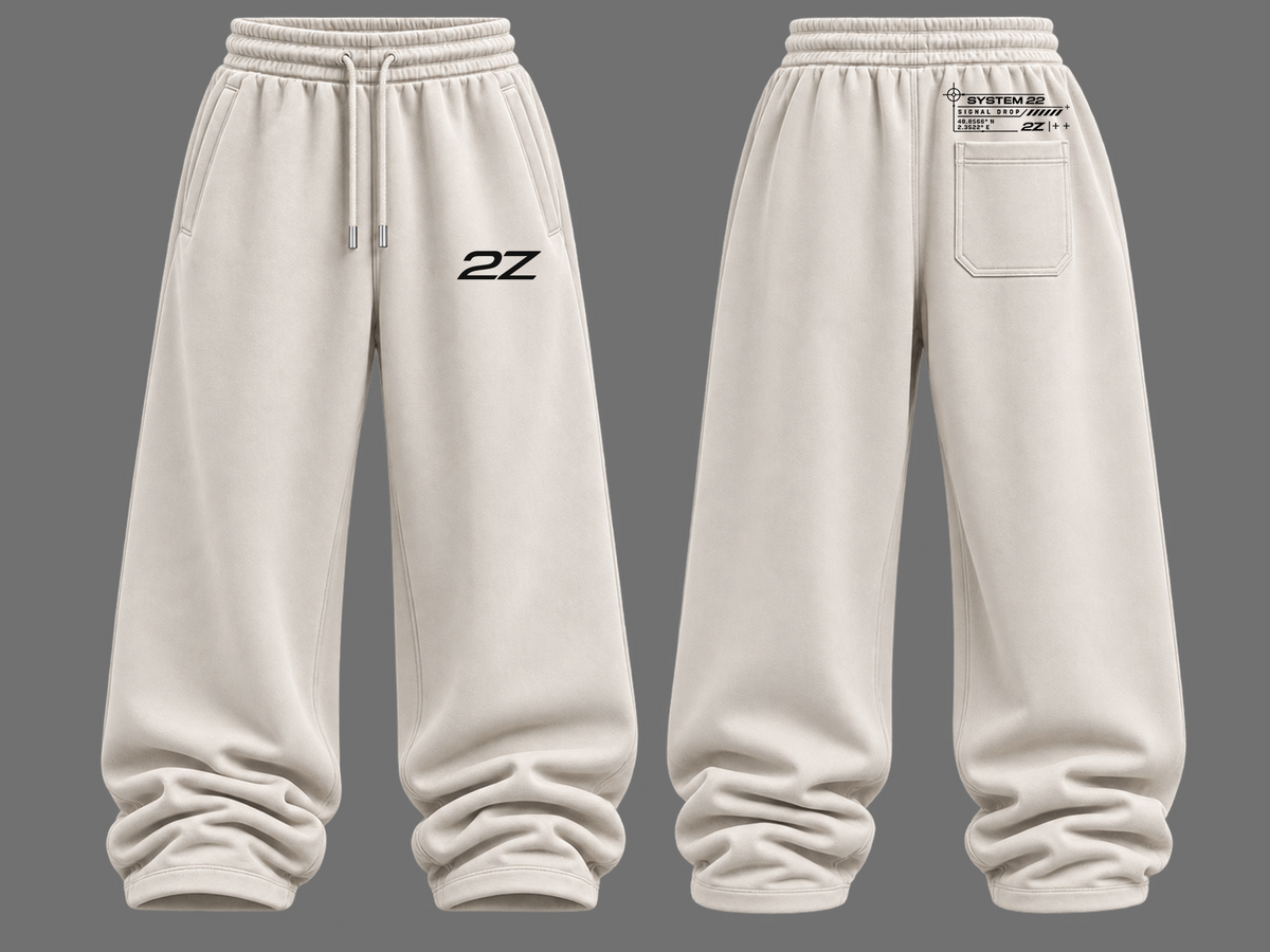 SIGNAL — CREAM | Jogging Oversize