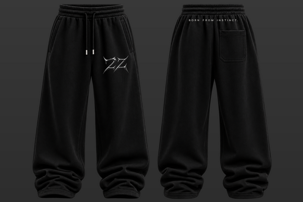 BORN FROM INSTINCT — NOIR | Jogging Oversize